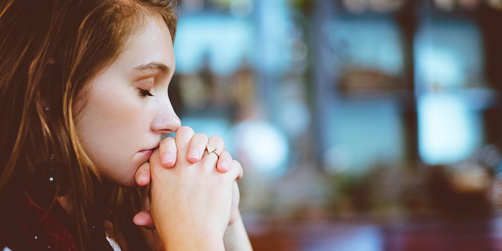 Prayer woman